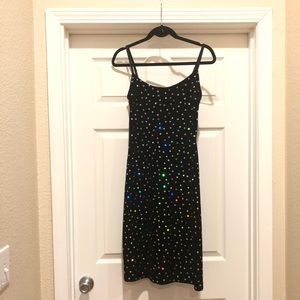 Sparkly never worn little black dress